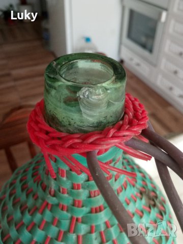 Продавам 3 стари,плетени,дамаджани.Обявената цена е за всичките., снимка 5 - Други ценни предмети - 42593461