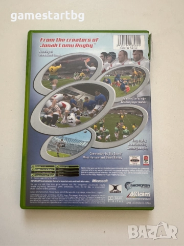 World Championship Rugby за Xbox classic/Xbox original, снимка 2 - Игри за Xbox - 51514318