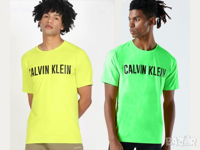  Мъжка тениска CALVIN KLEIN Принт Различни модели, снимка 5 - Тениски - 28387310