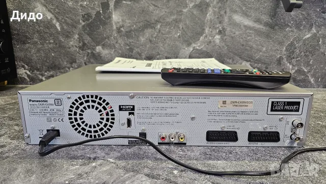 Panasonic DMR-EX99V с оригинално дистанционно управление и упътване., снимка 12 - Плейъри, домашно кино, прожектори - 55962010