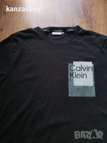 calvin klein - страхотна мъжка тениска 3XL, снимка 3 - Тениски - 53623231