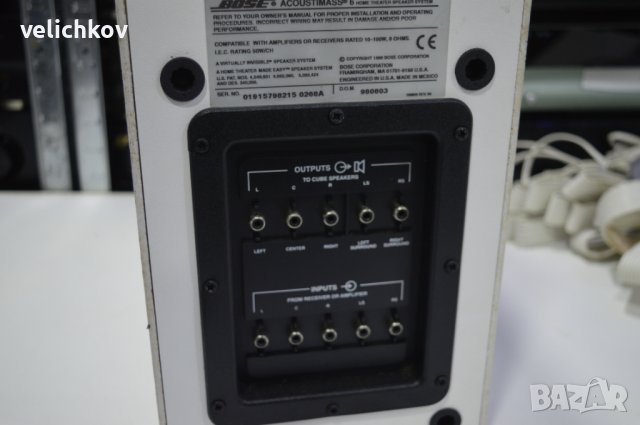 Висококачествена 5.1 система Bose Acoustimass 6 Series V 5.1, снимка 7 - Тонколони - 39074064