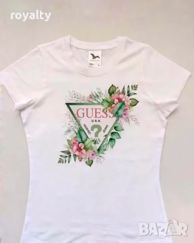 Guess дамски тениски Различни дизайни , снимка 14 - Тениски - 49460555