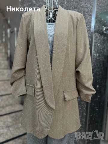 Сако с камъчета , снимка 3 - Сака - 50193444