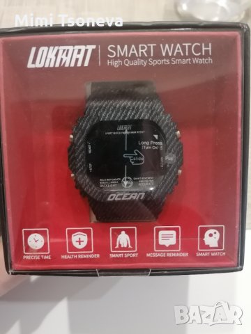 LOKMAT Smart Watch (смарт часовник/гривна) , снимка 4 - Смарт гривни - 34047398