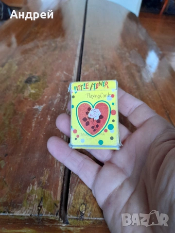 Стари карти за игра Little Flower