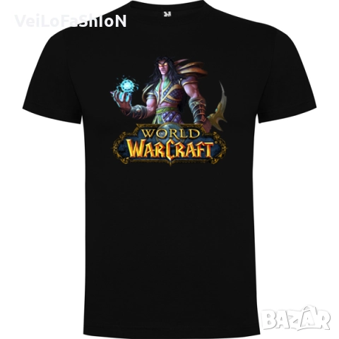 Нова детска тениска World of Warcraft в черен цвят, снимка 2 - Детски тениски и потници - 44145978