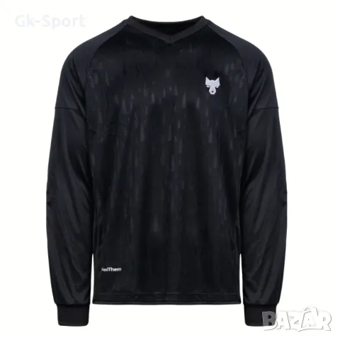 Вратарска фанелка с подплънки Fearless (Черна) размер XS,S,M,LXL