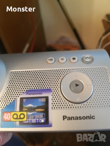 Стационарен телефон "Panasonic "дигитален запис на на 40 съобщения , снимка 3 - Стационарни телефони и факсове - 38153284