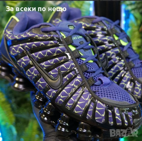 Nike Shox TL Black and Blue Унисекс👟Мъжки Маратонки С Кутия👟Дамски Спортни Обувки Код S61, снимка 3 - Маратонки - 52408682
