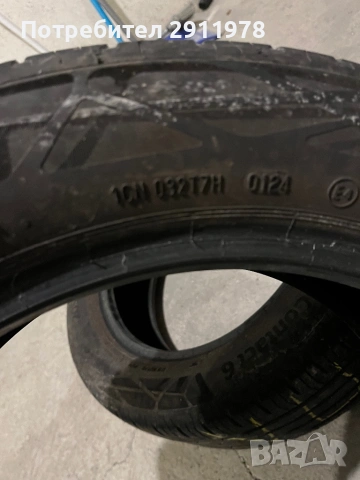 Летни гуми 4 бр. 205/55 17 continental, снимка 2 - Гуми и джанти - 53514514