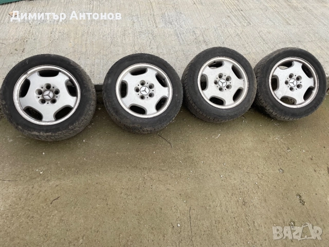 Оригинални алум.джанти 16 цола за Мерцедес w210.В комплект с оригинални болтове.