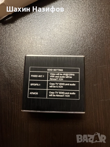 EZ-SP12H2 е 1x2 мини сплитер за Hdmi, Ultra HD 4K, снимка 2 - Части и Платки - 55839149