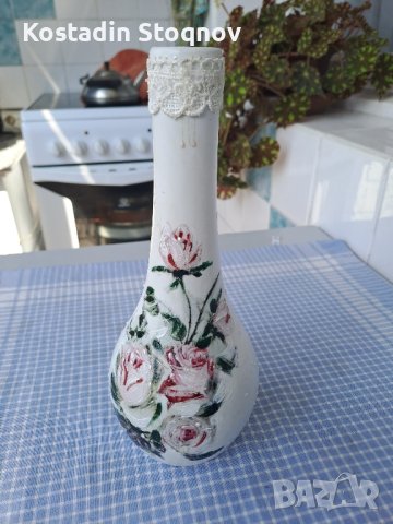 Вази от ковано желязо, мрамор,порцелан,дърво и керамика, снимка 15 - Декорация за дома - 35369956