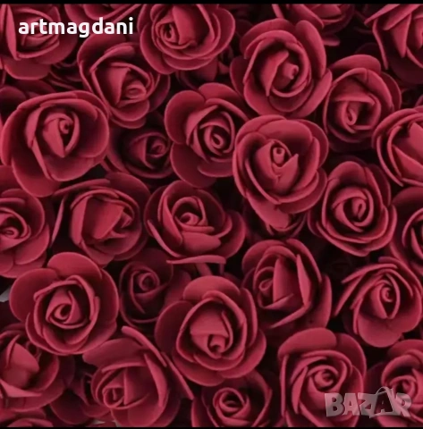 Рози от фоам за DIY занаяти 