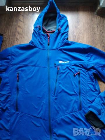 berghaus windstopper jacket - страхотно мъжко яке 2ХЛ, снимка 2 - Якета - 53305046