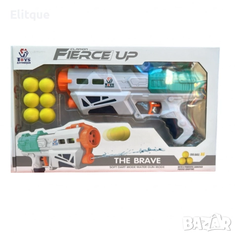 Воден пистолет,Изстрелаващ топчета и вода, снимка 3 - Други - 52745143