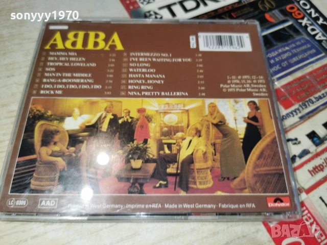ABBA ORIGINAL CD-ВНОС GERMANY 0603261910H2E6R, снимка 5 - CD дискове - 53738520