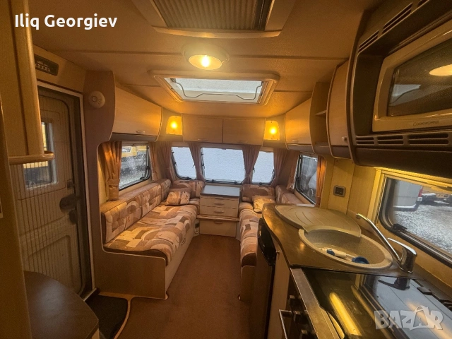 Каравана-STERLING EUROPA-СЕПАРЕ-ФРЕНСКА СПАЛНЯ/ГОЛЯМ ФОРСЕЛТ/MOVER/КАТО НОВА/TV/AKУМУЛАТОР/ОБОРУДВАН, снимка 7 - Каравани и кемпери - 53068678