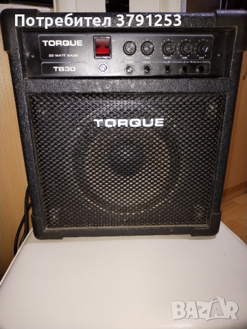 усилвател за бас китара Torque tb30, снимка 3 - Ресийвъри, усилватели, смесителни пултове - 44658648