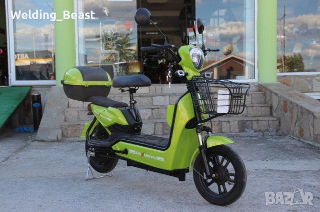 Електрически скутер-велосипед EBZ14 500W - GREEN, снимка 2 - Мотоциклети и мототехника - 41827700