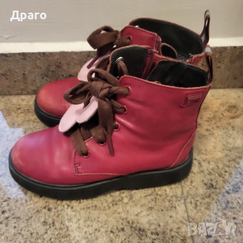 Момичешки обувки със сърца Camper, р-р 29, снимка 2 - Детски обувки - 52356533