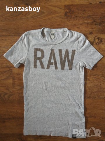 g-star lamrik r t - страхотна мъжка тениска ХС УМАЛЕНА, снимка 5 - Тениски - 40404745