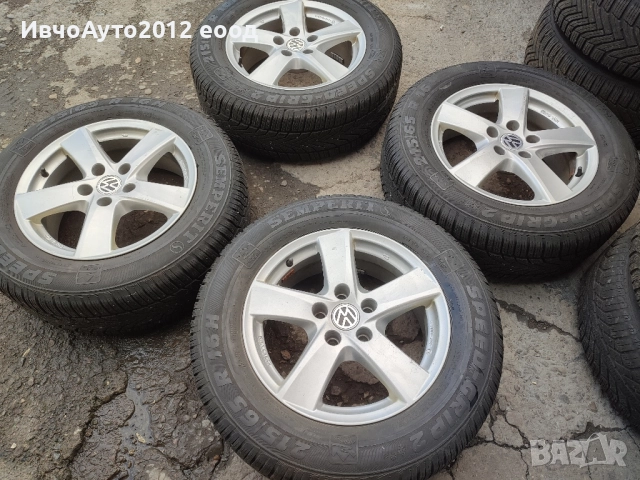 Алуминиеви джанти 16 Volkswagen Tiguan , снимка 4 - Гуми и джанти - 51719738