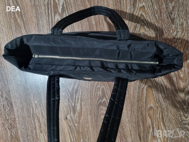 Черна чанта с пайети Victoria's Secret-120лв., снимка 7 - Чанти - 41830584