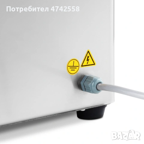 Професионална полираща машина за чаши с подгряван въздушен поток – 360 чаши/час, снимка 3 - Обзавеждане на кухня - 53811248