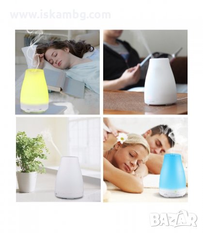 ДИФУЗЕР С ЕТЕРИЧНИ МАСЛА ЗА АРОМАТЕРАПИЯ - код 2023, снимка 3 - Други - 33964987