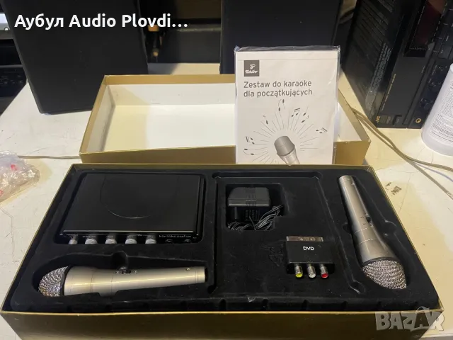 Два жични караоке микрофона. Karaoke-Set Tchibo , снимка 2 - Караоке - 48899373