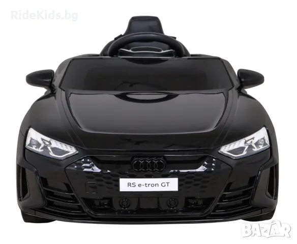 Audi RS E-Tron GT 12V – Детска акумулаторна кола, Черна, EVA гуми, снимка 2 - Детски велосипеди, триколки и коли - 50421093