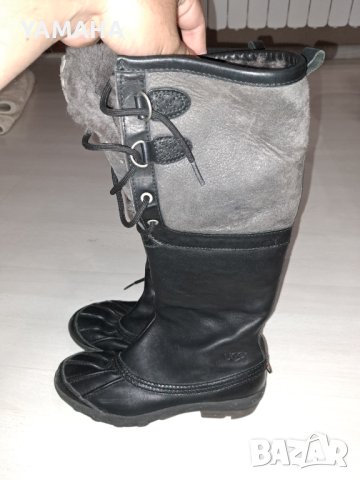 UGG   Дамски  Кожени  Ботуши  37, снимка 4 - Дамски ботуши - 41877924