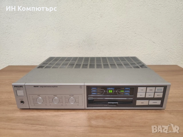 Продавам транзисторен стерео усилвател Philips 70FA144/00, снимка 2 - Ресийвъри, усилватели, смесителни пултове - 52541032