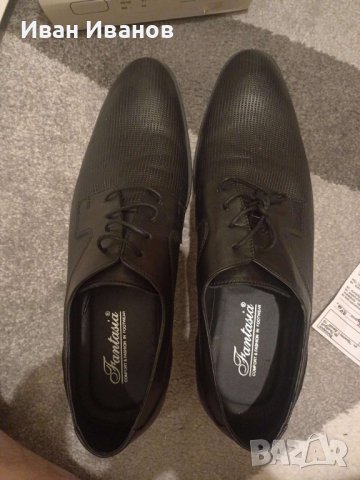 Официални мъжки обувки Fantasia , снимка 11 - Официални обувки - 42527706