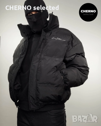 SEAN JOHN пухено яке с лого – Размер L•XL – Ново без етикети, снимка 5 - Якета - 52865205