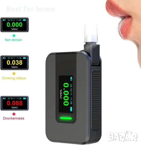 Електрохимичен алкохолен тестер с гласов отчет, снимка 5 - Друга електроника - 53451785