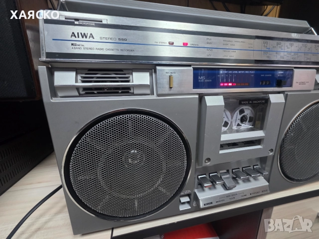 AIWA CS-550, снимка 2 - Радиокасетофони, транзистори - 52738517