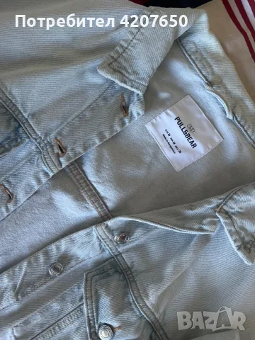 Дънково яке Pull&bear, снимка 2 - Якета - 55964943