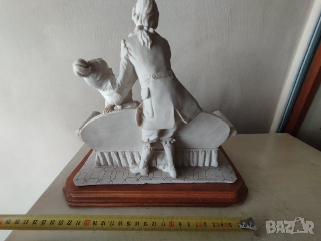 статуетка,фигура-бароков мотив, снимка 4 - Други ценни предмети - 41977995