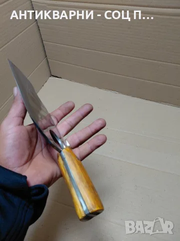 Соц Стар Ръчно Кован Сатър 0.550кг. НОМЕР 913., снимка 4 - Антикварни и старинни предмети - 56075537