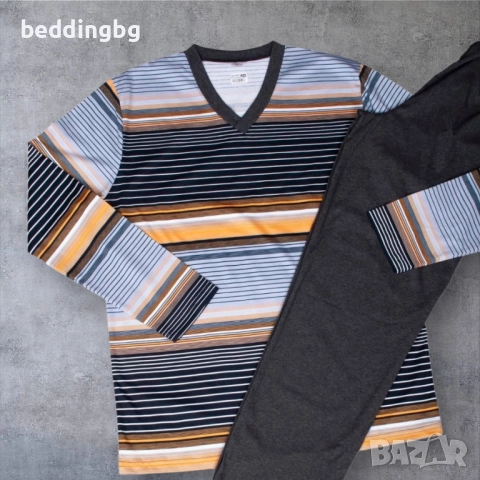 Памучни #Пижами за мъже и жени , снимка 2 - Пижами - 34510817