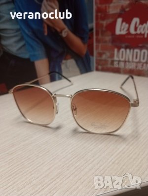 Окръглени слънчеви очила Голд, снимка 3 - Слънчеви и диоптрични очила - 44174818