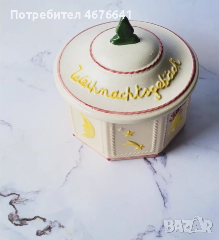 Керамичен винтидж съд , снимка 3 - Сервизи - 52938342