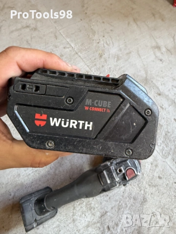 Wurth Master ъглошлайф + 5Ah батерия, снимка 6 - Ъглошлайфи - 56151706