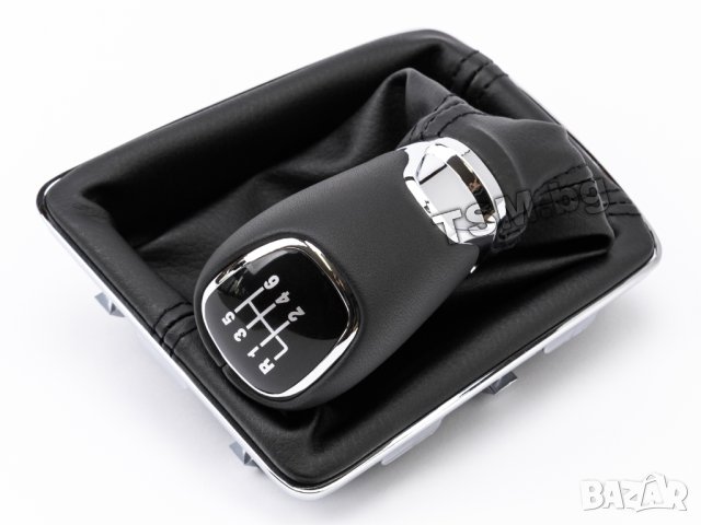 КОЖЕНА ТОПКА за СКОРОСТЕН ЛОСТ С МАНШОН и РАМКА за SKODA FABIA 3 III NJ ШКОДА ФАБИЯ 5/6-Скорости, снимка 6 - Аксесоари и консумативи - 41929476