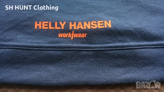 HELLY HANSEN LIFA Base Layer Merino Half Zip Work размер L работна термо блуза W4-353, снимка 5 - Блузи - 52038320