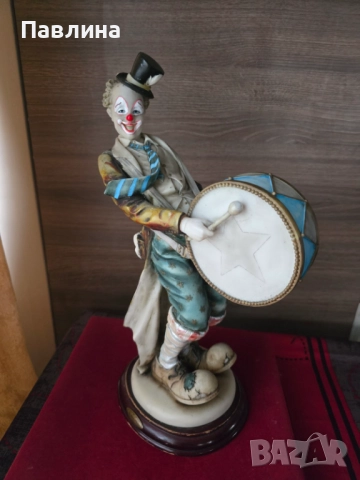 Голяма статуетка на клоун, снимка 8 - Статуетки - 52021806