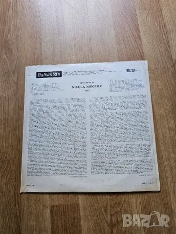 Рядка Грамофонна плоча - Никола Николов Арии от опери - издание 80те години !, снимка 2 - Грамофонни плочи - 49328230